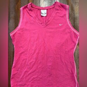 Nike Women's Bright Pink Tank Top